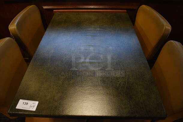 ALL ONE MONEY! Lot of Table w/ 4 Dining Chairs! 44x30x30, 20x19x33 - Image 2 of 4