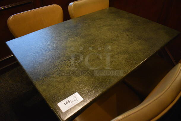 ALL ONE MONEY! Lot of Table w/ 4 Dining Chairs! 44x30x30, 20x19x33 - Image 2 of 3