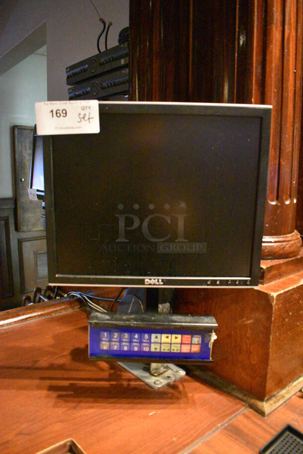 Dell 17" Computer Monitors w/ Control Panel. BUYER MUST REMOVE - Image 1 of 3