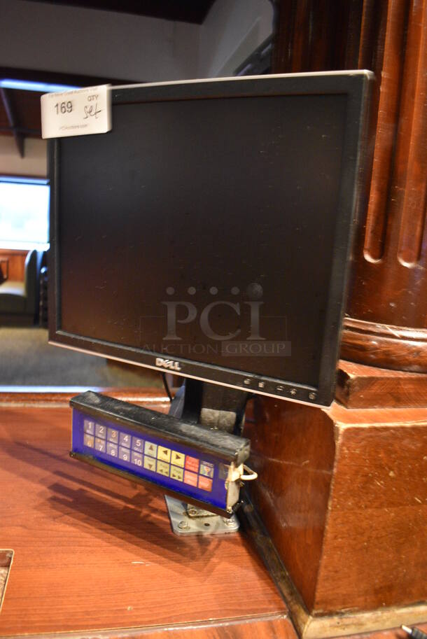 Dell 17" Computer Monitors w/ Control Panel. BUYER MUST REMOVE - Image 2 of 3