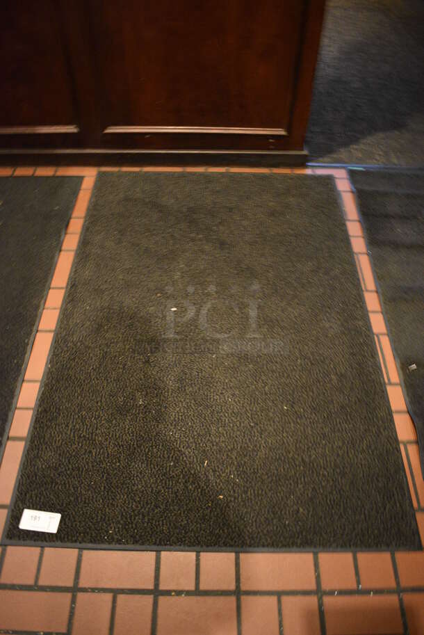 Black Floor Mat. 66x44 - Image 1 of 2