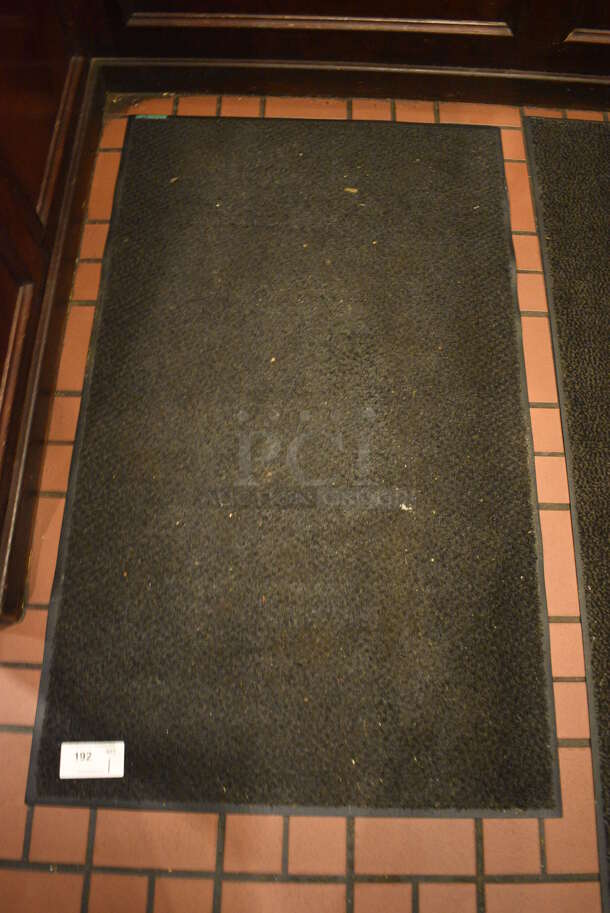 Black Floor Mat. 56.5x34 - Image 1 of 2