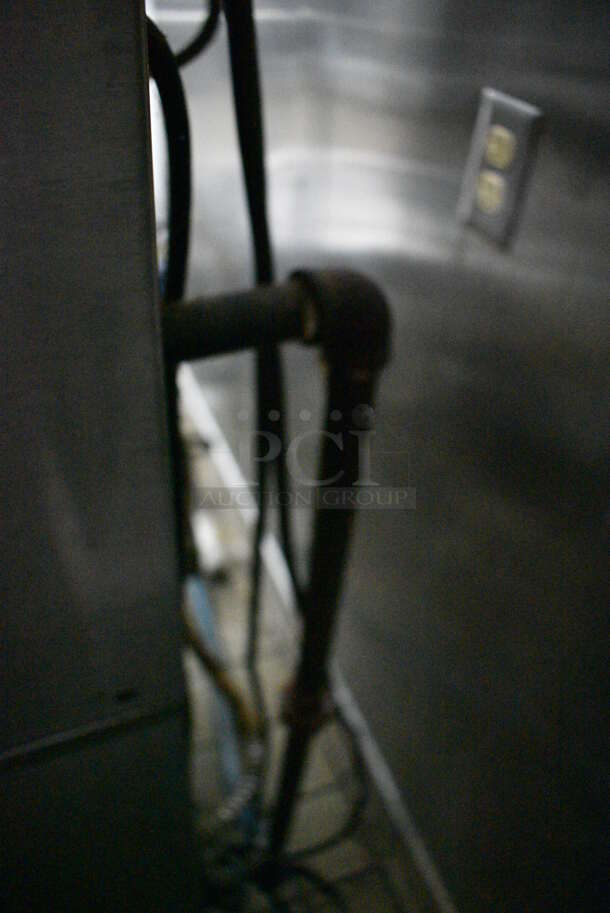 2 FANTASTIC! Vulcan Stainless Steel Commercial Gas Powered Full Size Convection Ovens w/ View Through Doors, Metal Oven Racks and Thermostatic Controls on Commercial Casters. BUYER MUST REMOVE. 40.5x38x69. 2 Times Your Bid! - Image 8 of 8