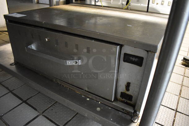 NICE! Stainless Steel Commercial Countertop Single Drawer Warming Drawer. BUYER MUST REMOVE. 29.5x23x11 - Image 3 of 4