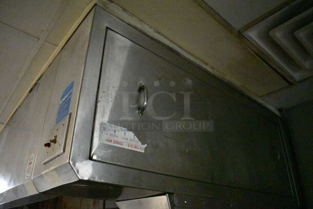 BEAUTIFUL! 17' Kalthoff SELF CONTAINED Stainless Steel Commercial Grease Hood w/ Filter and Lights. BUYER MUST REMOVE. 204x58x24 - Image 5 of 8