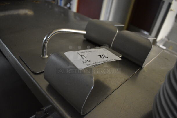 4 Metal Grill Presses. 4x9x3. 4 Times Your Bid! - Image 2 of 2