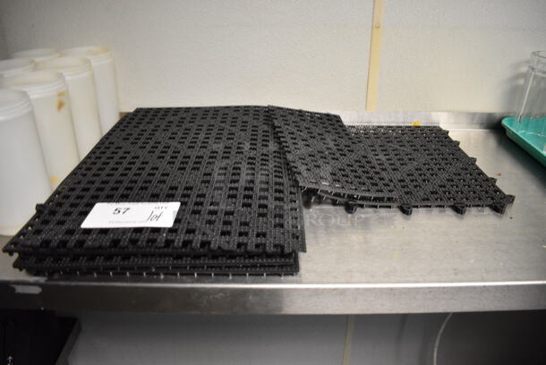 ALL ONE MONEY! Lot of Black Mats! Includes 12x17.5x0.5 - Image 1 of 3