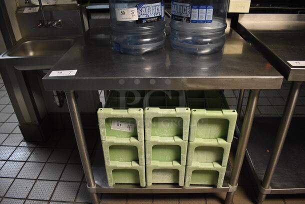 Stainless Steel Commercial Table w/ Undershelf. 36x30x36 - Image 1 of 2