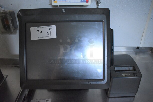 ALL ONE MONEY! Lot of NCR 15" POS Monitor and NCR Receipt Printer! - Image 1 of 3