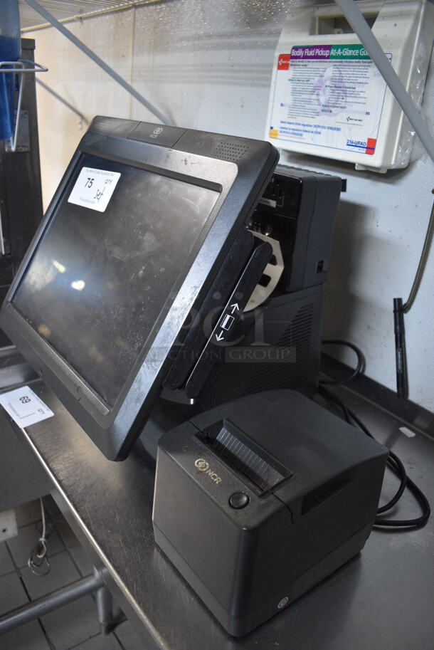 ALL ONE MONEY! Lot of NCR 15" POS Monitor and NCR Receipt Printer! - Image 2 of 3