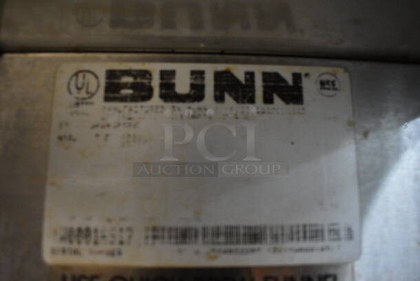 NICE! Bunn Stainless Steel Commercial Countertop Coffee Machine w/ Hot Water Dispenser and Poly Brew Basket. 11.5x20x32 - Image 4 of 5