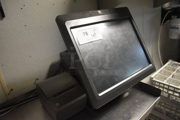 ALL ONE MONEY! Lot of NCR 15" POS Monitor w/ NCR Receipt Printer! - Image 2 of 3