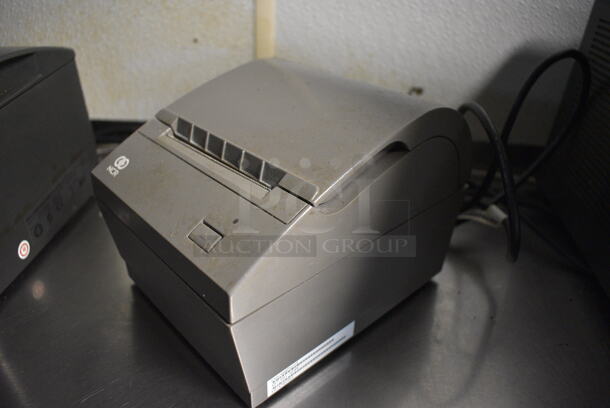 ALL ONE MONEY! Lot of NCR 15" POS Monitor w/ NCR Receipt Printer! - Image 3 of 3