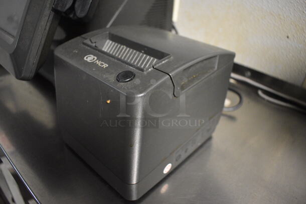 ALL ONE MONEY! Lot of NCR 15" POS Monitor w/ NCR Receipt Printer! - Image 3 of 5