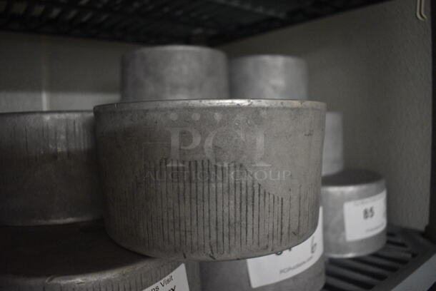 6 Metal Bowls. 7x7x4. 6 Times Your Bid! - Image 2 of 3