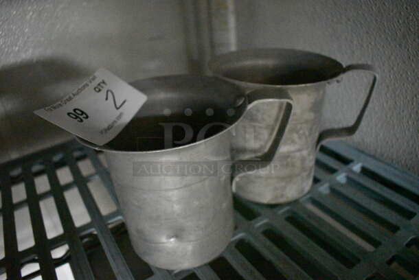 2 Metal Pitchers. 6x5x5. 2 Times Your Bid! - Image 2 of 2