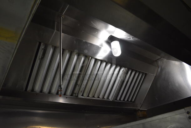 FANTASTIC! 7' Kalthoff SELF CONTAINED Stainless Steel Commercial Grease Hood w/ Filters and Lights. BUYER MUST REMOVE. 84x51x24 - Image 3 of 6