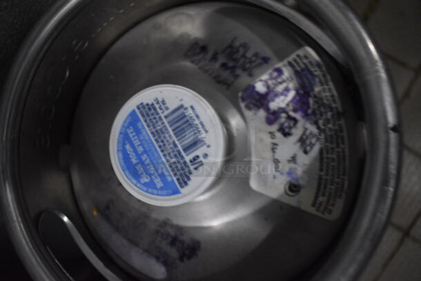Metal Commercial Sixth Size Keg. 9x9x23 - Image 3 of 4