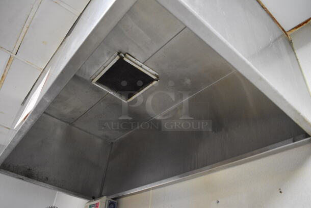 WOW! 6' Kalthoff Stainless Steel Commercial Steam Hood. BUYER MUST REMOVE. 72x36x24 - Image 5 of 6