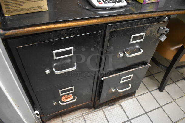 ALL ONE MONEY! ROOM LOT of Contents of Office Including Safe, Filing Cabinets and Chair! Safe Does Not Come w/ Combination. BUYER MUST REMOVE - Image 4 of 7
