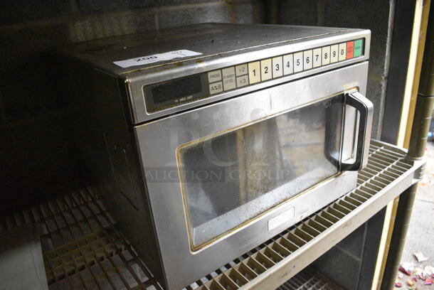 Stainless Steel Commercial Countertop Microwave Oven. 16.5x21x13 - Image 2 of 4
