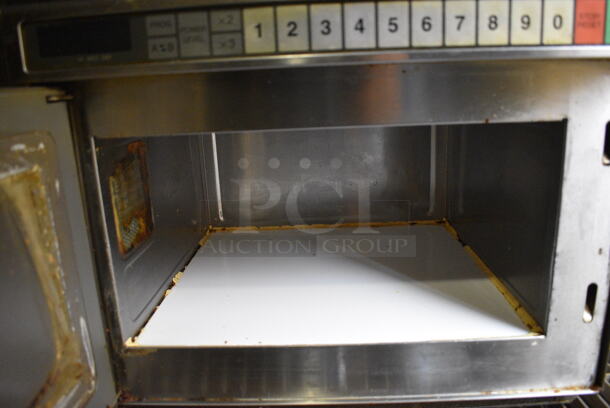 Stainless Steel Commercial Countertop Microwave Oven. 16.5x21x13 - Image 4 of 4