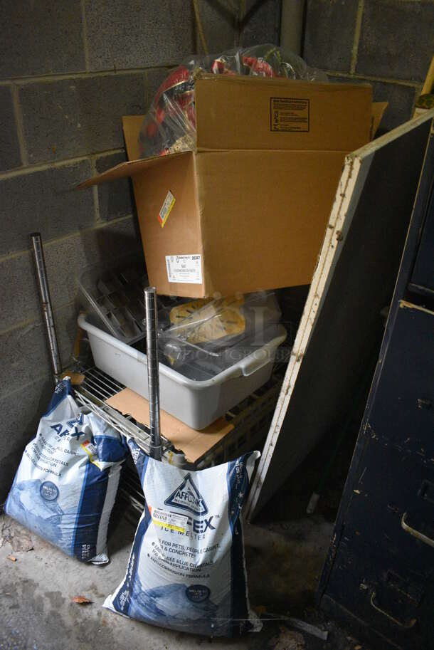 ALL ONE MONEY! Lot of Various Items Including Filing Cabinet and Ice Melter!  - Image 2 of 6