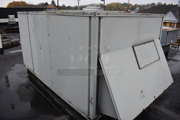 GREAT! Trane Model YCD120B3H0DB Metal Commercial Rooftop Air Conditioner. 208-230 Volts, 3 Phase. BUYER MUST REMOVE. 117x64x49 - Image 7 of 10