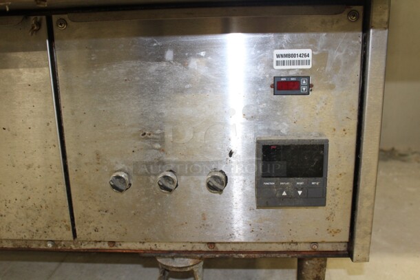 AWESOME! Middleby Marshall Model PS360WB Pacesetter Commercial Stainless Steel Natural Gas Double Conveyor Pizza Oven. 90x34.5x82 Working When Removed! 2X Your Bid! - Image 3 of 10