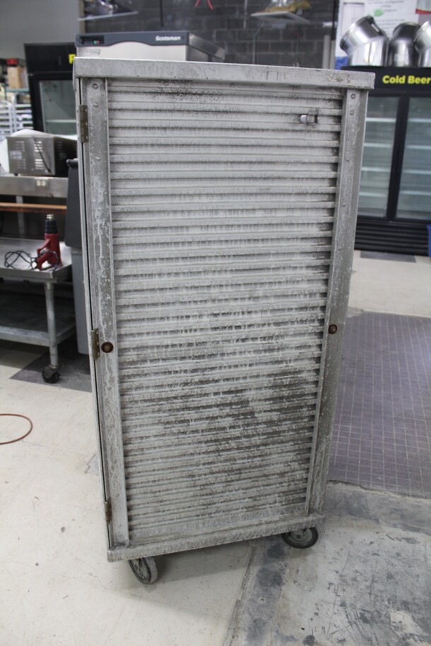 FABULOUS! Cres-Cor Commercial Aluminum Meal Delivery Cart On Commercial Casters. 27.5x21x58 - Image 3 of 6