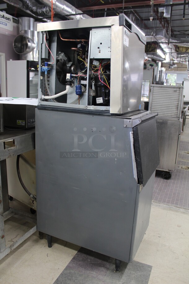 AWESOME! Scotsman Prodigy Model C0322MA-1B Commercial Stainless Steel Air Cooled 365lb/Day Ice Machine With Ice Bin. 22.5x33x66. 115V/60Hz. Working When Removed! - Image 6 of 6
