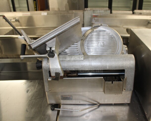 FABULOUS! Hobart Model 1712 Commercial Stainless Steel Countertop Meat/Cheese Slicer. 22x18x25. 115V/60Hz. Working When Removed!  - Image 2 of 9