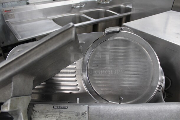 FABULOUS! Hobart Model 1712 Commercial Stainless Steel Countertop Meat/Cheese Slicer. 22x18x25. 115V/60Hz. Working When Removed!  - Image 5 of 9