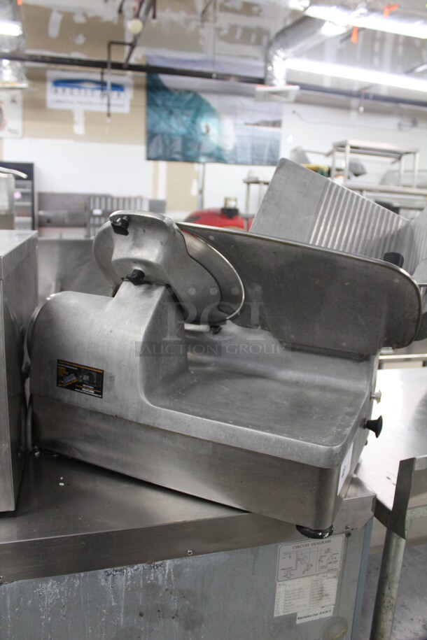 FABULOUS! Hobart Model 1712 Commercial Stainless Steel Countertop Meat/Cheese Slicer. 22x18x25. 115V/60Hz. Working When Removed!  - Image 7 of 9