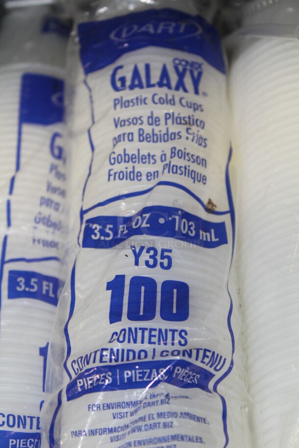 ALL ONE MONEY!  Lot of 3.5 Ounce Plastic Cups  - Image 2 of 2