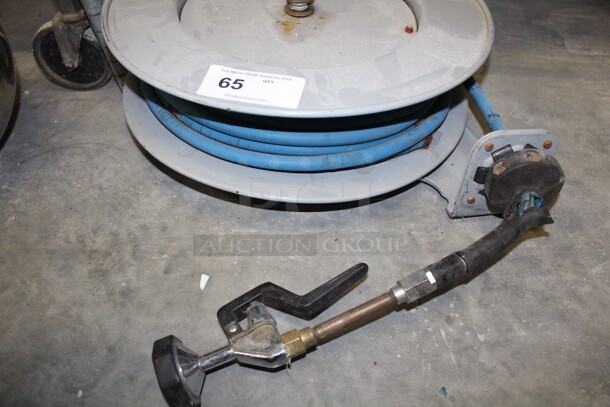 Hose Reel With Hose And Sprayer.  - Image 2 of 2
