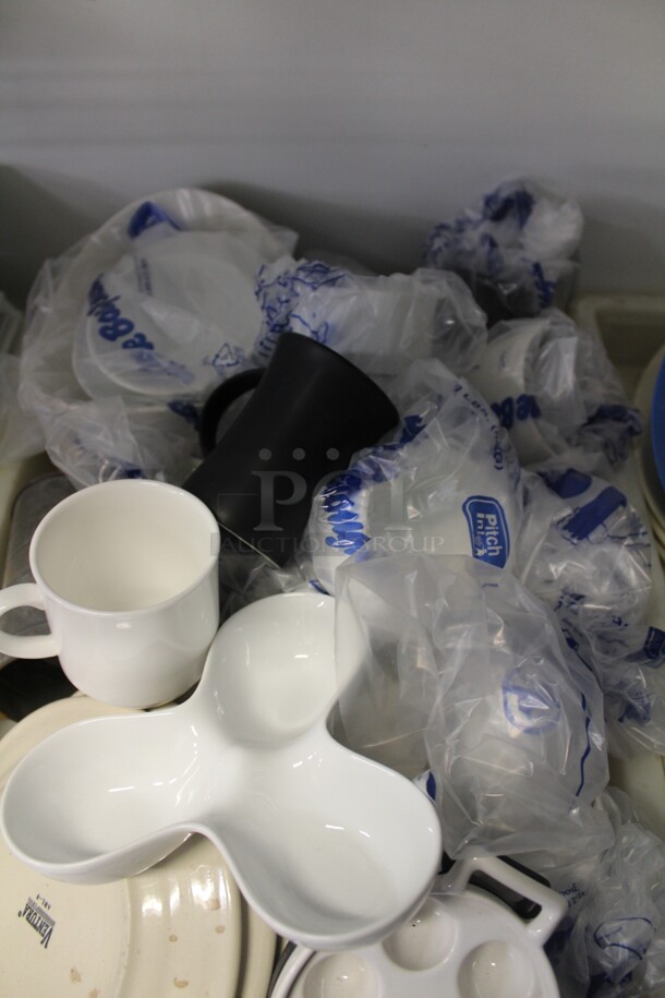 ALL ONE MONEY! Various Dishes, Cups And Bowls.  - Image 2 of 2