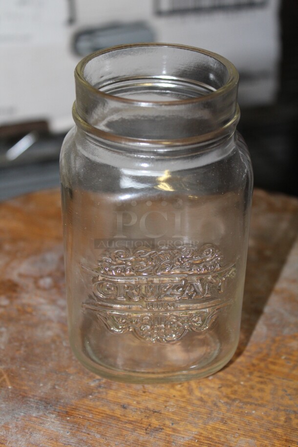 8 Mason Jar Glasses. 3x3x5. 8X Your Bid! 