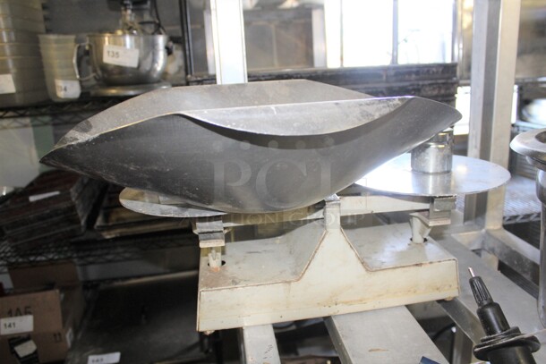 GREAT FIND! Food Scale With Weight. 26.5x9x7 - Image 1 of 2