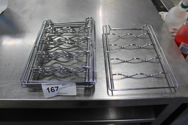 Stainless Steel Racks. 13x9x1. 6X Your Bid! 