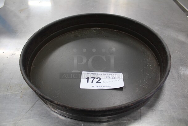 12 Deep Dish Pizza Pans. 14.5x14.5x2.5. 12X Your Bid! 