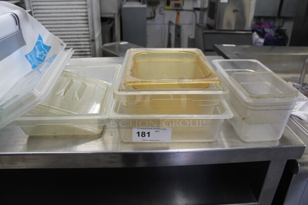 ALL ONE MONEY! Plastic Inserts With Lids.  - Image 1 of 1