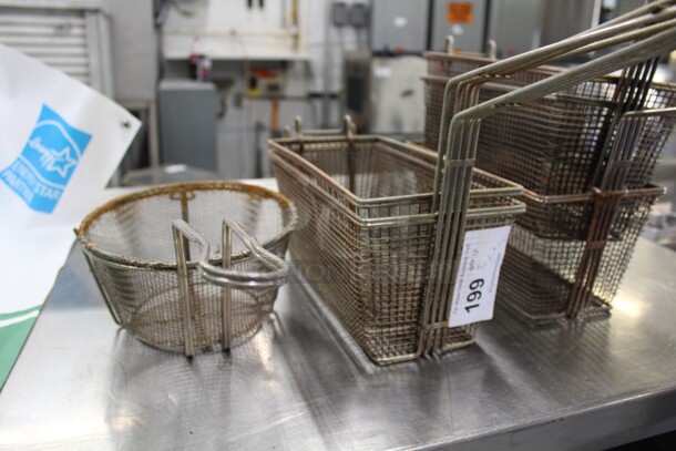 6 Commercial Fryer Baskets. 26x6.5x11. 6X Your Bid!  - Image 2 of 3