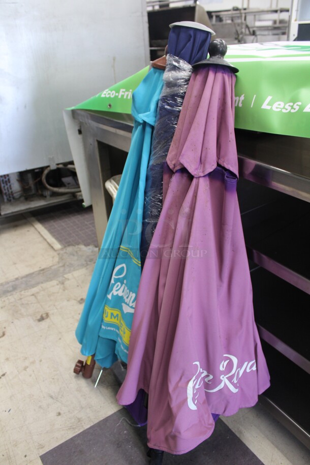 WOW! 3 Commercial Umbrellas. 3X Your Bid!  - Image 2 of 2