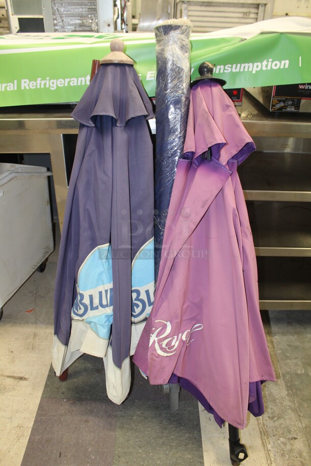 WOW! 3 Commercial Umbrellas. 3X Your Bid!  - Image 1 of 2