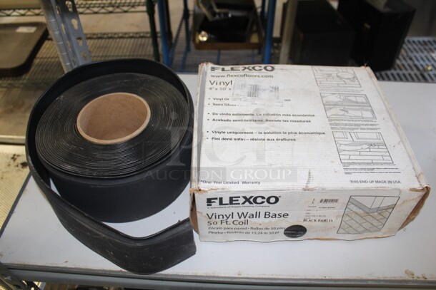 Flexco Vinyl Wall Base Coil. 