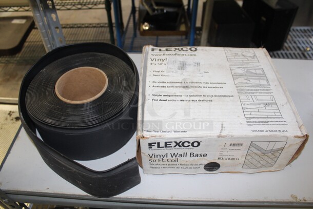 Flexco Vinyl Wall Base Coil.  - Image 1 of 2