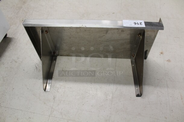 WOW! Commercial Stainless Steel Shelf. 27x12x12 - Image 2 of 2