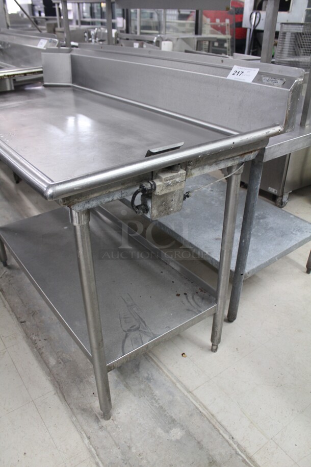 NICE! Commercial Stainless Steel Right Side Clean Dish Table. 60x30x44 - Image 2 of 5
