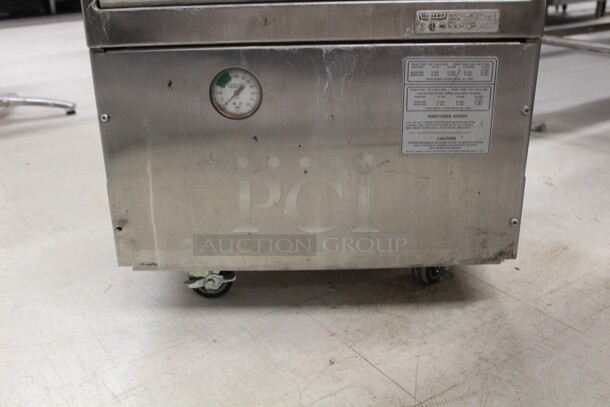 AWESOME! Hobart Model LXGH Commercial Stainless Steel Undercounter Glasswasher. 120/208V. 1 Phase. Working When Removed! - Image 2 of 7